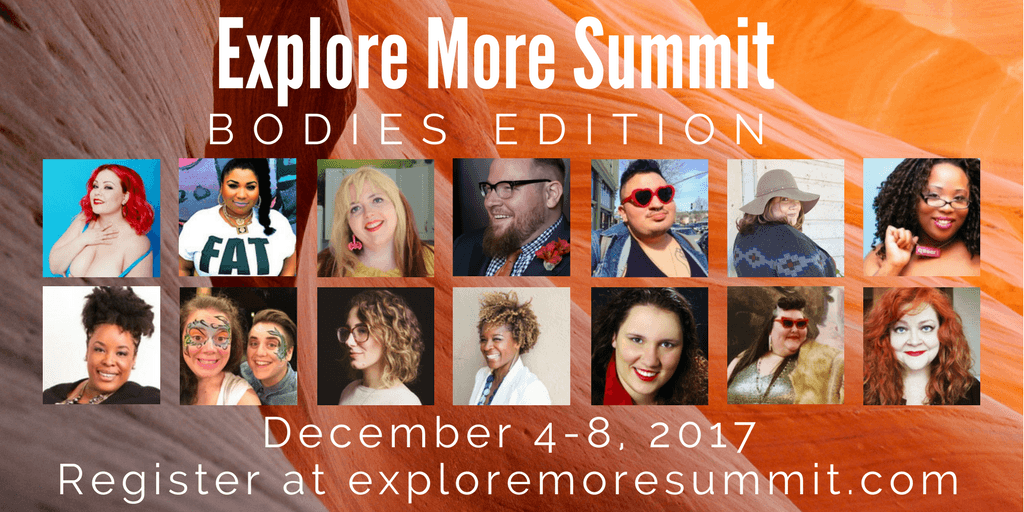  It kicks off December 4th and it's totally free. We'll spend 5 days going super deep into body politics, self acceptance, fat activism, diet culture, weight stigma, and shedding body shame so we can center our pleasure.